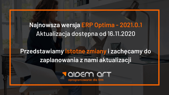Comprehensive implementation of Optima in a trading company