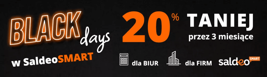 Promocja BLACK DAYS w SaldeoSMART